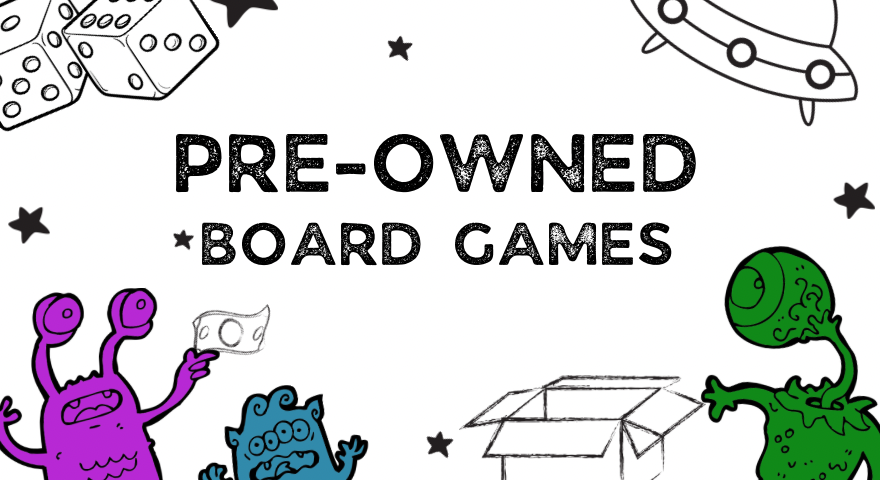 Pre-Owned Board Games Shopping